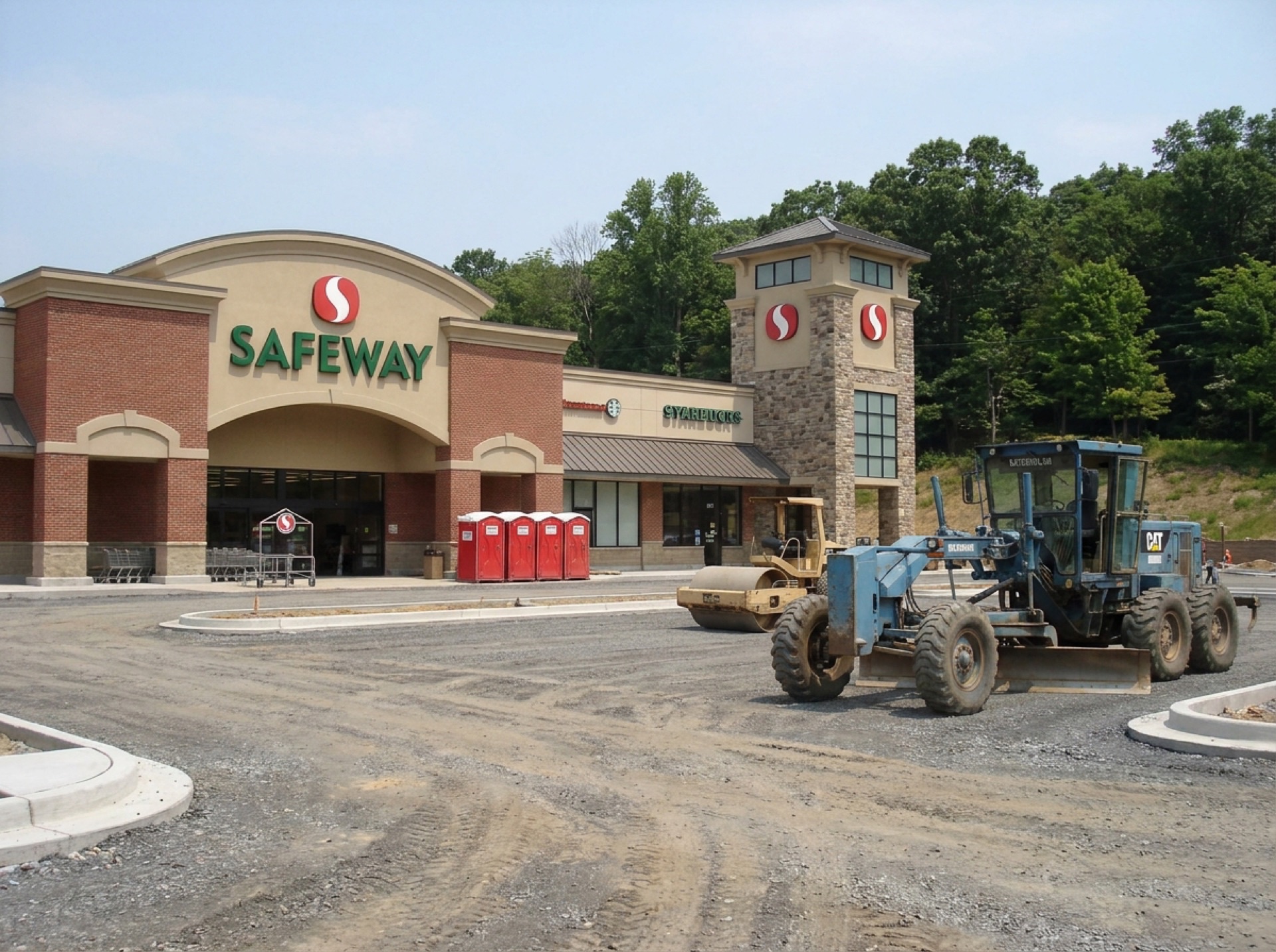 Commercial asphalt paving Loudoun County Route 7 corridor