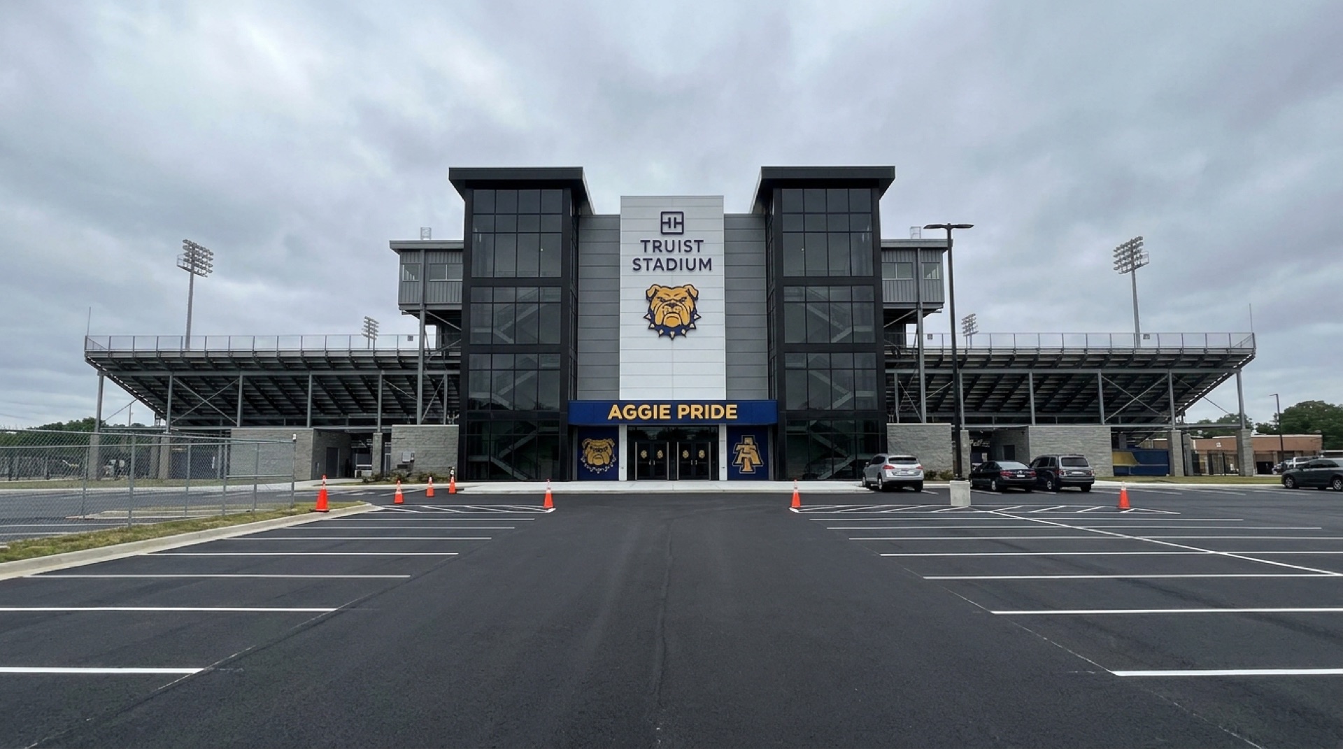 Large commercial paving project Loudoun County