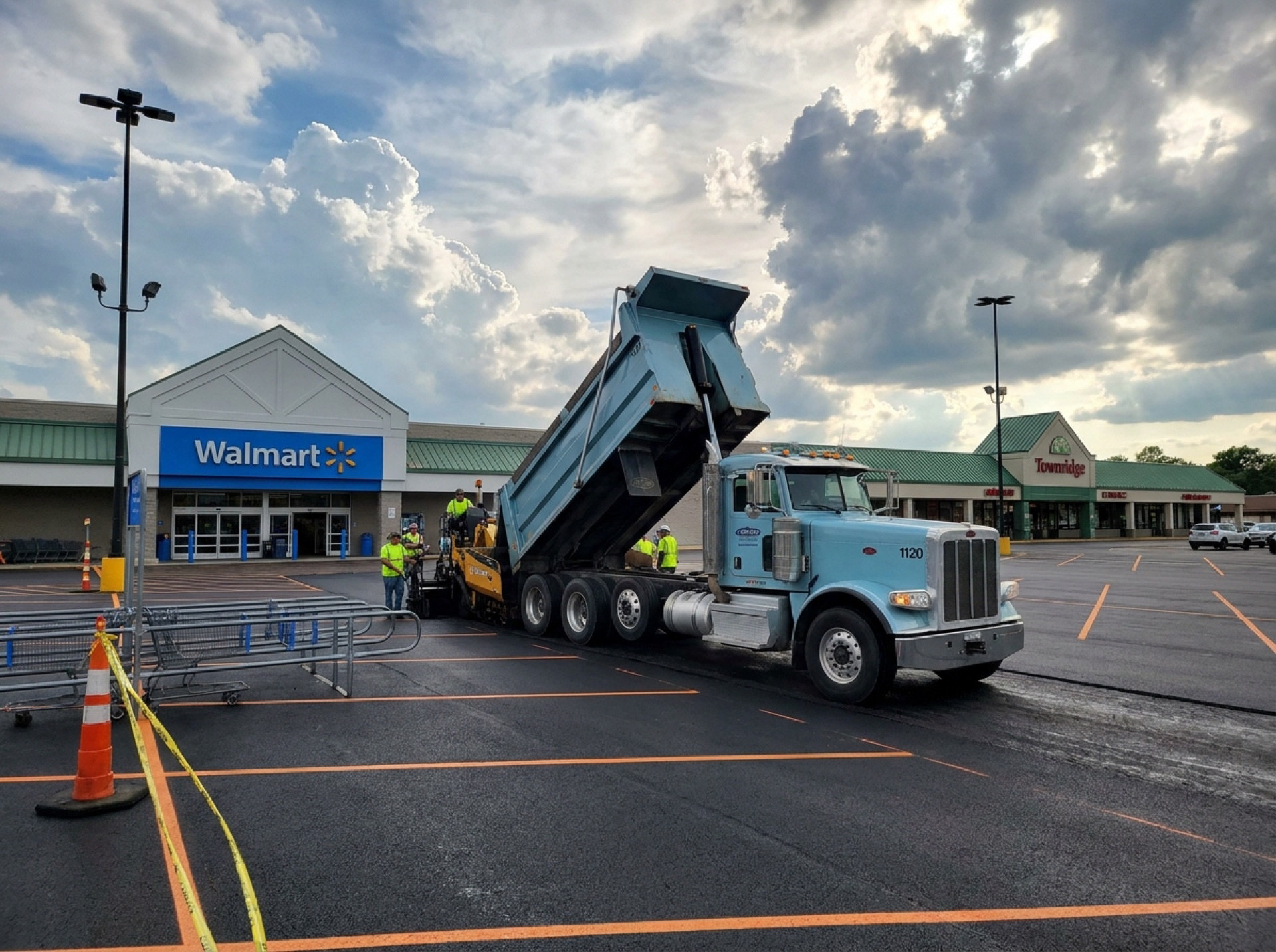 Commercial paving Herndon VA Dulles corridor