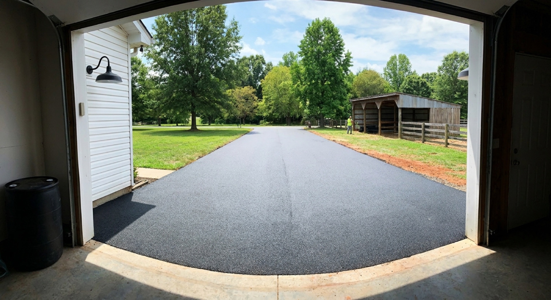 Asphalt driveway resurfacing Loudoun County VA