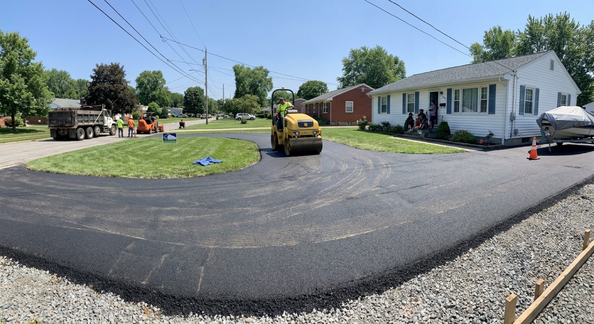 Driveway paving Lansdowne Loudoun County VA