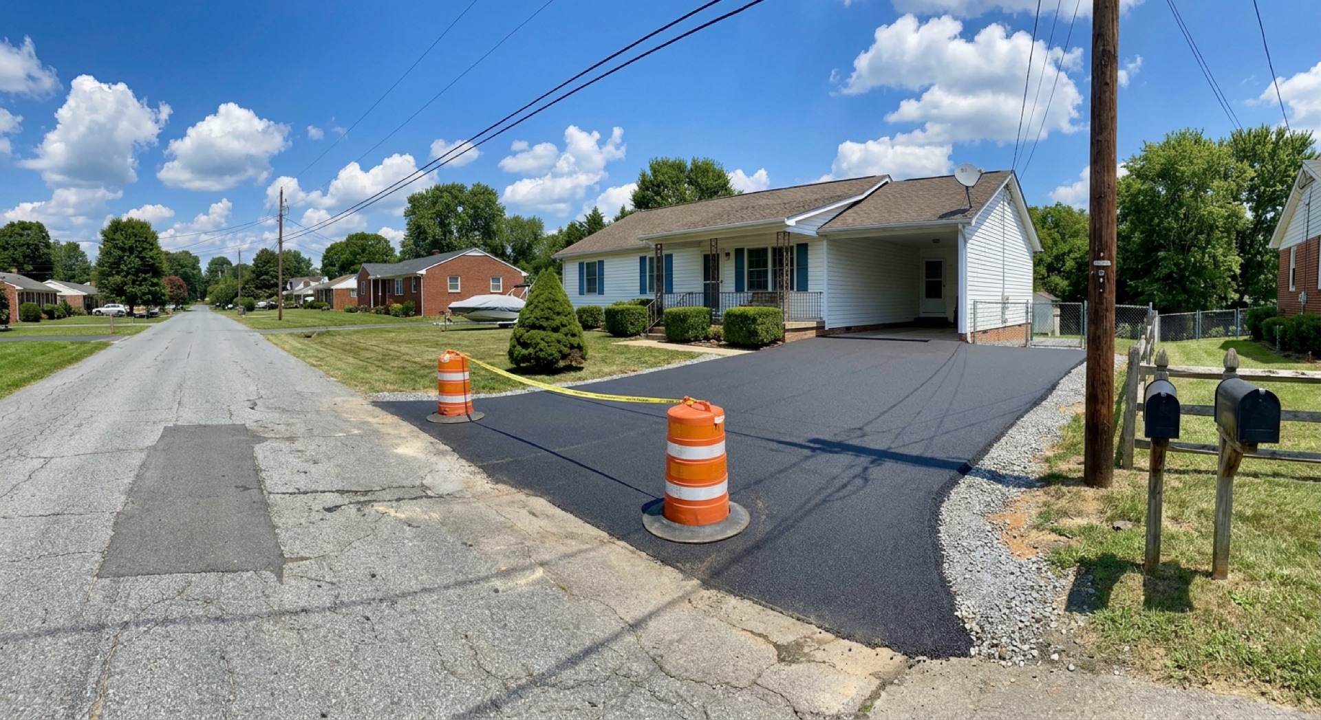 Driveway widening extension Leesburg VA