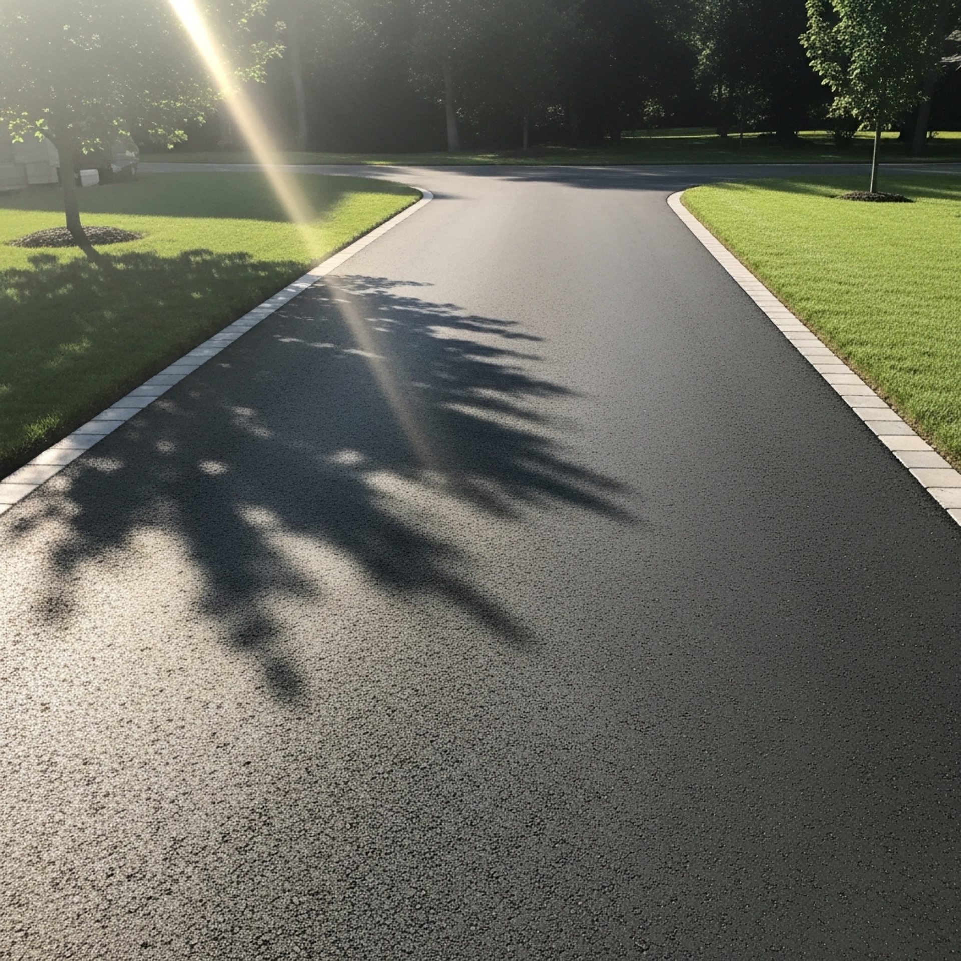 Residential asphalt driveway paving in Leesburg VA